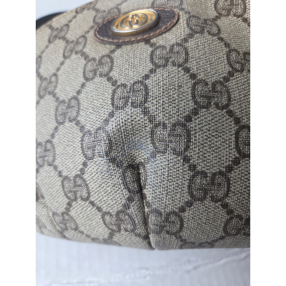 Gucci Accessory Collection GG Supreme Vintage Crossbody Bag Brown Monogram - Picture 9 of 15